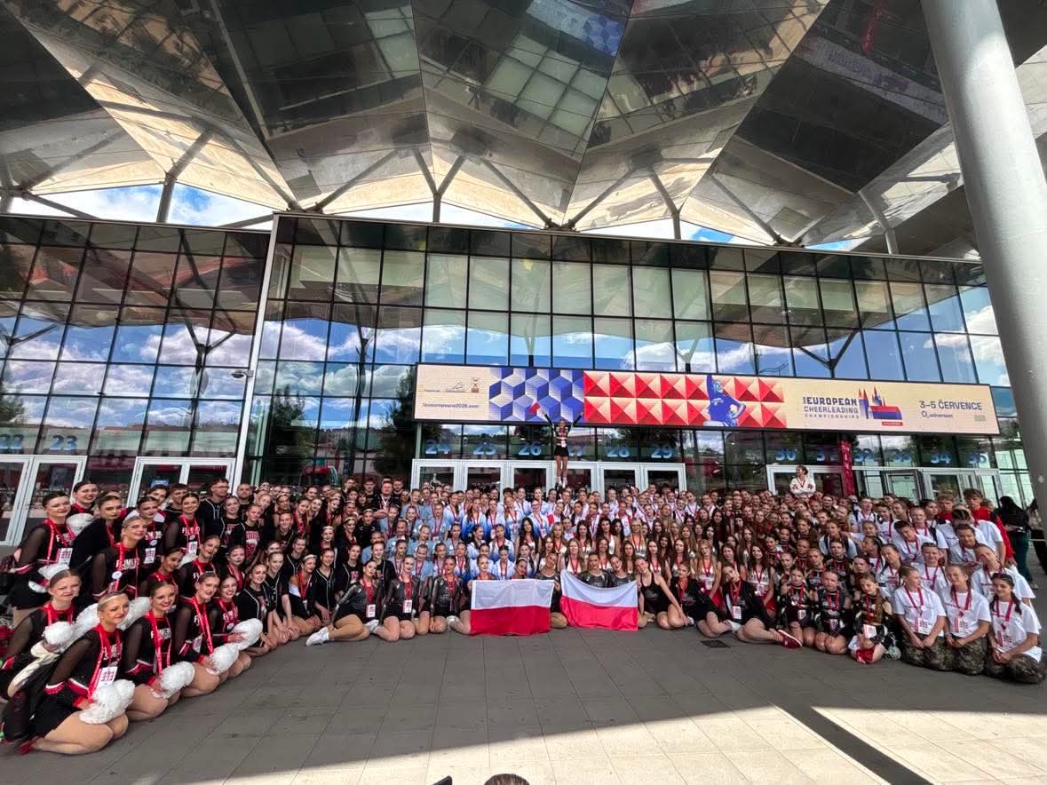 Praga 2026: Fantastyczny występ Kadry Polski w cheerleadingu sportowym - trwa medalowa passa!